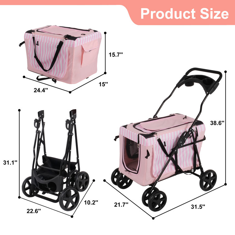 Display4top pet outlet stroller